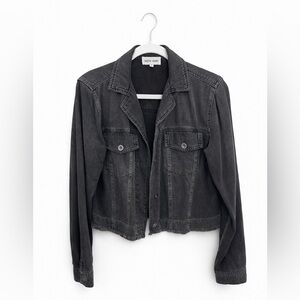 Bella Dahl Super Soft Denim “Coco” Jacket Washed Black XS